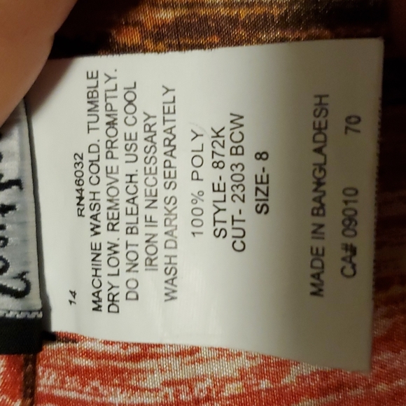 Southern Lady Jacket in Fall Colors - Picture 6 of 7